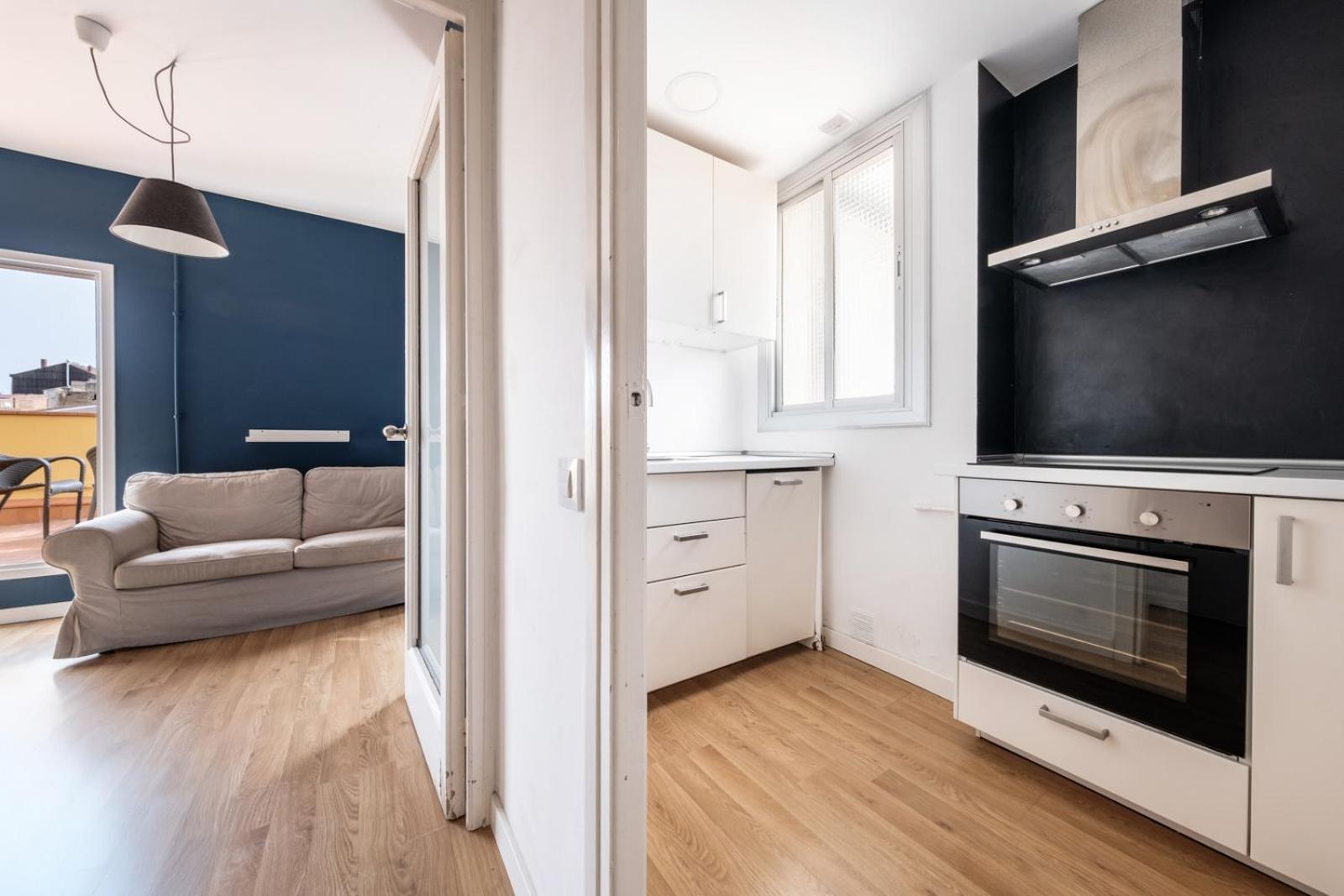 Ainb Barcelona Sants Apartments Rum bild
